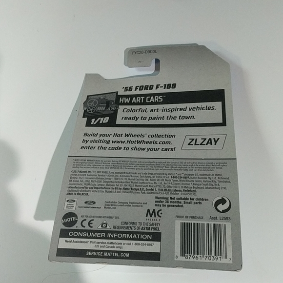 Hot Wheels '56 Ford F-100 - Picture 2 of 8